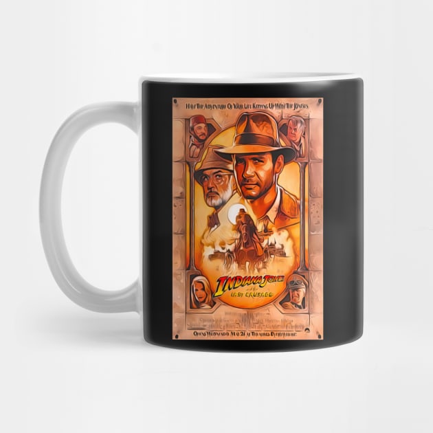 Indiana jones retro last crusade by SAN ART STUDIO 